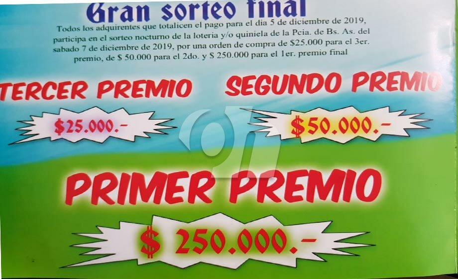 Ganadores de la rifa de la Asociación Civil del Hospital