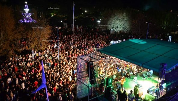 Kapanga estuvo también en 2014 en nuestra ciudad (Foto: GENTILEZA MAURO ARIAS).