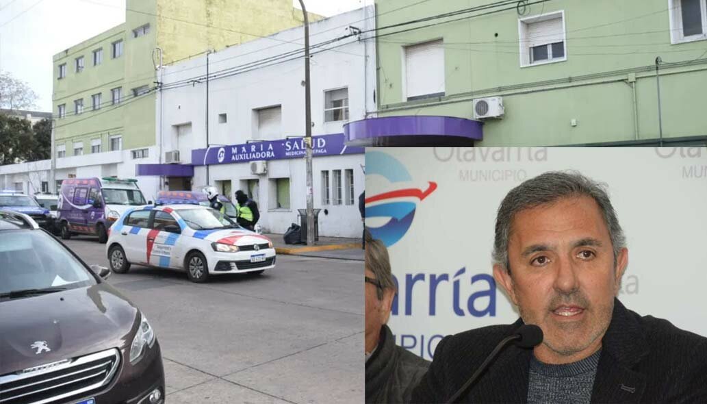 Fue trasladado hasta una clínica en la ciudad, pero pese a la atención recibida, se produjo el deceso. Foto: enlíneanoticias.com.ar