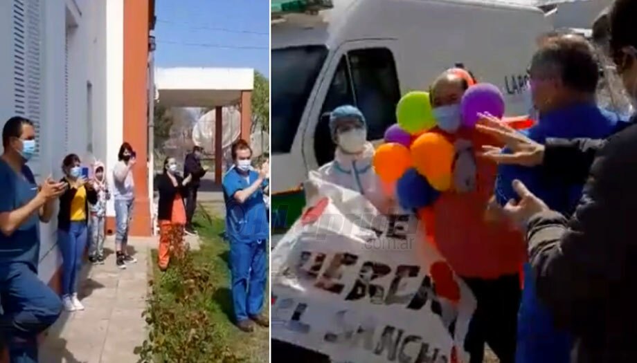 Juan le ganó la batalla al coronavirus