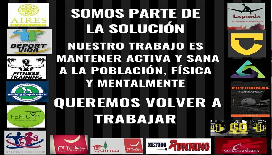 "Somos parte de la solución": El reclamo de gimnasios locales