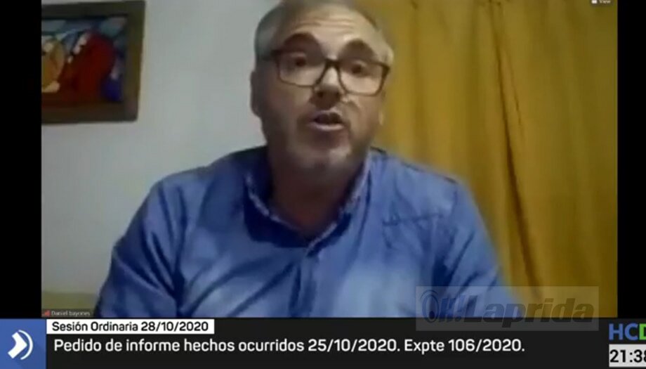 Bayones dio explicaciones sobre el episodio ocurrido el domingo