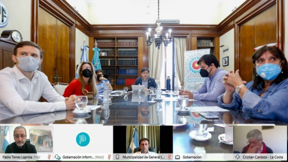 Torres se reunió con Kicillof: vacuna, verano y otros temas