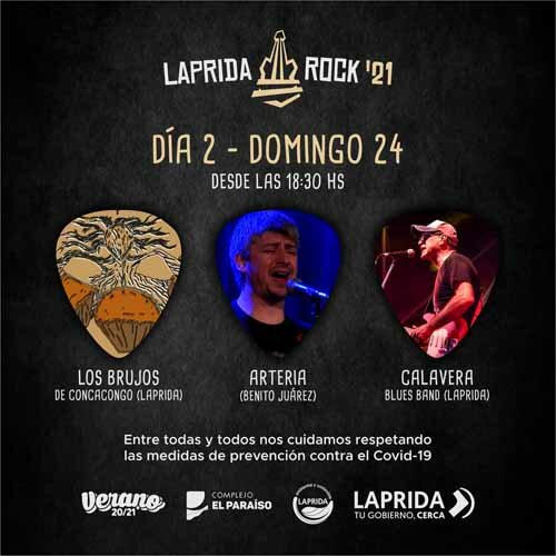Se hace el Laprida Rock: será este fin de semana en el balneario